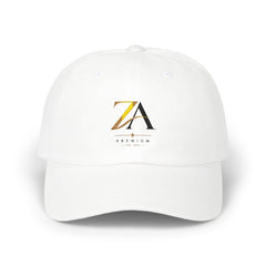 ZA Minimalist  Cap - White Adjustable Baseball Hat